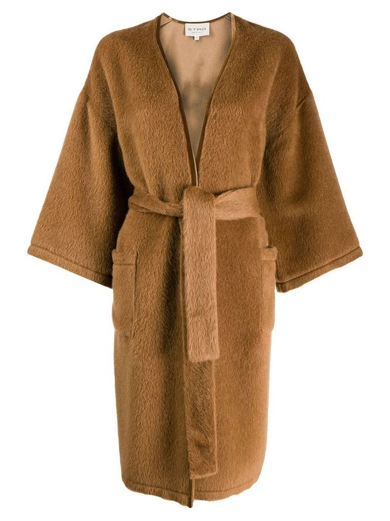 Etro robe coat - Neutrals