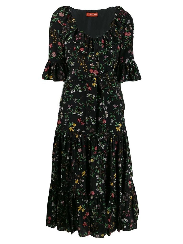 Altuzarra floral print maxi dress - Black