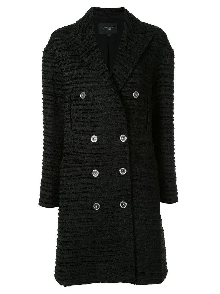 Giambattista Valli classic double-breasted coat - Black