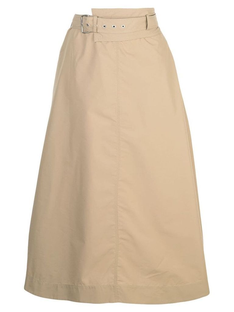 3.1 Phillip Lim High Waisted Skirt - Brown