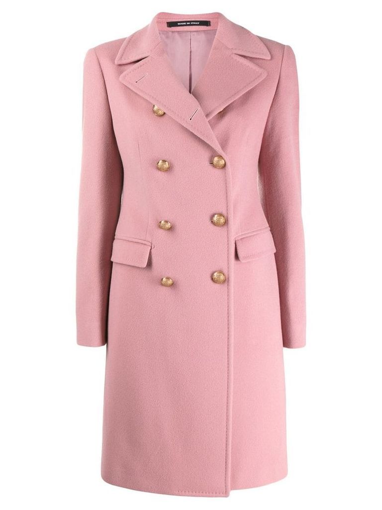 Tagliatore double-breasted coat - PINK