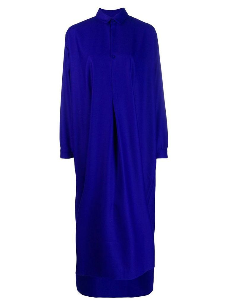 Daniela Gregis oversized shirt dress - Blue