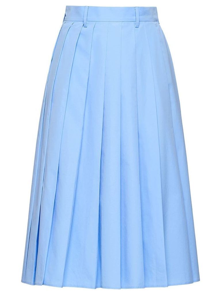 Prada Poplin skirt - Blue