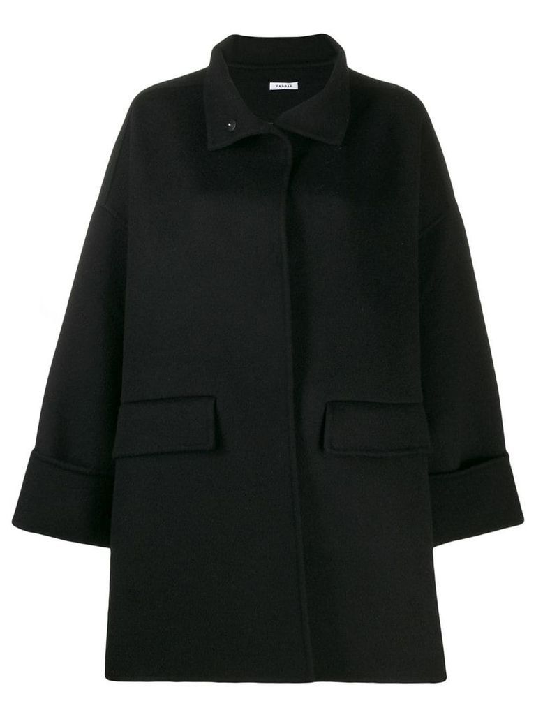 P.A.R.O.S.H. single breasted coat - Black