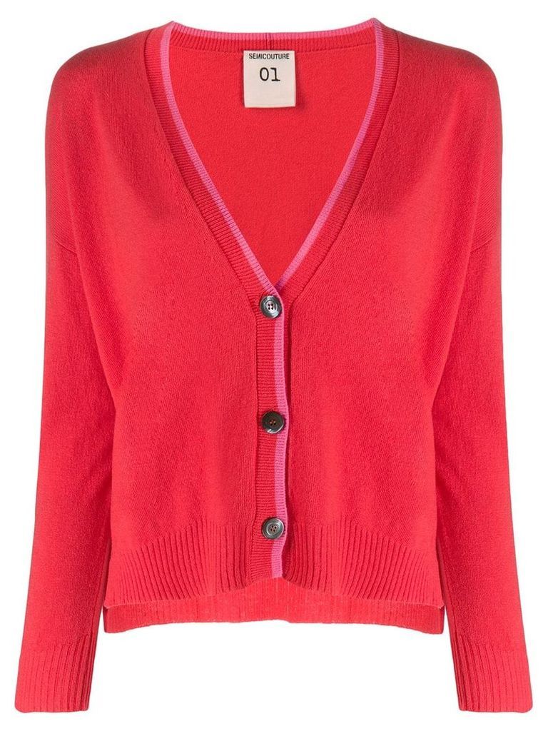 Semicouture Jude cardigan - Red