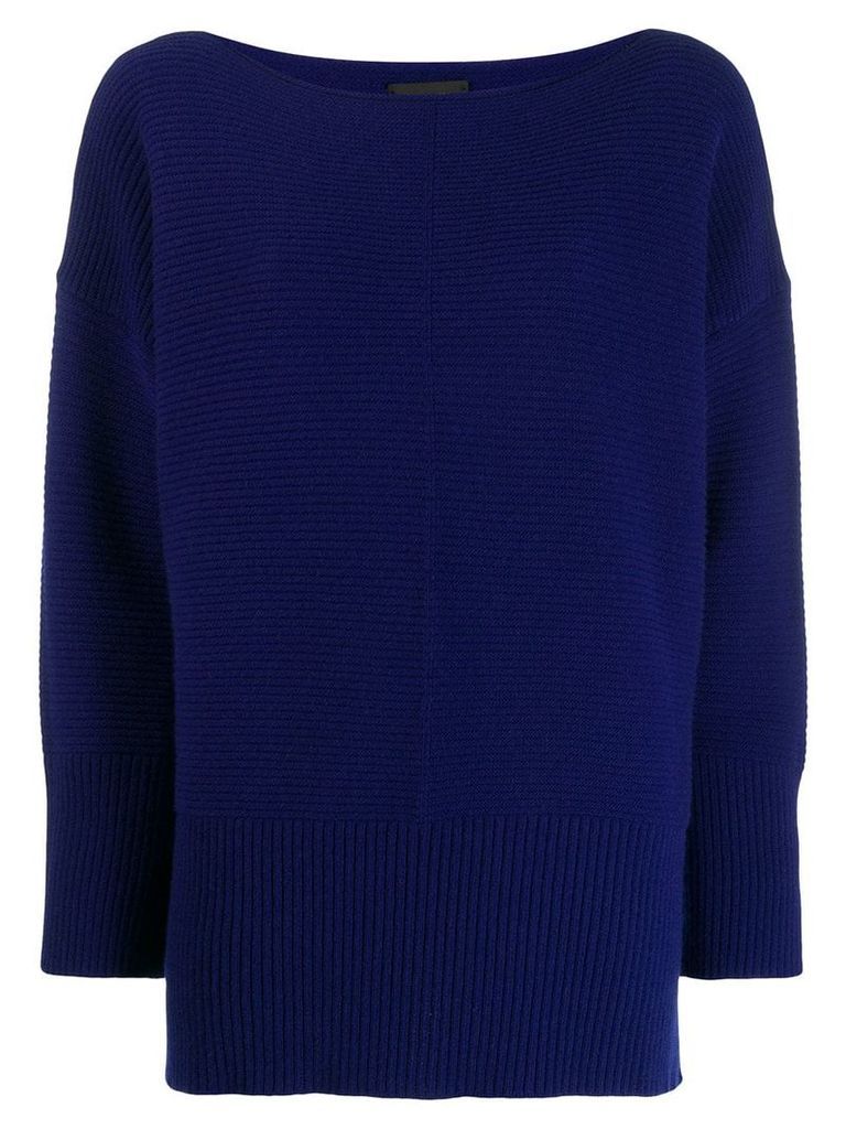 Roberto Collina knitted jumper - Blue
