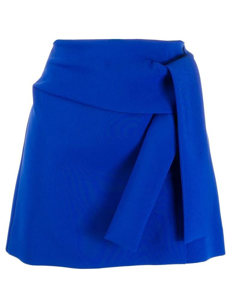 P.A.R.O.S.H. tie waist skirt - Blue