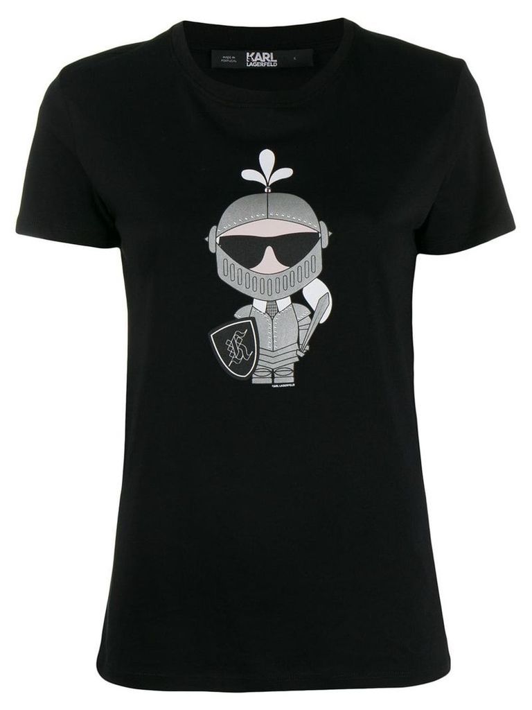 Karl Lagerfeld Karl's Treasure Knight T-shirt - Black