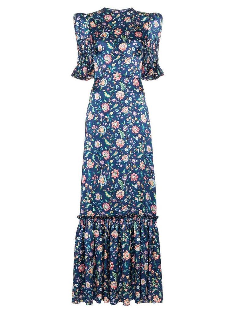 The Vampire's Wife floral print maxi dress - MULTICOLOURED