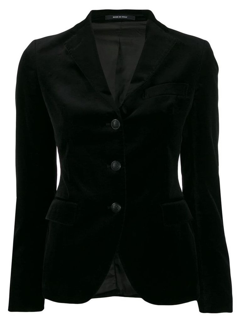 Tagliatore tailored blazer - Black
