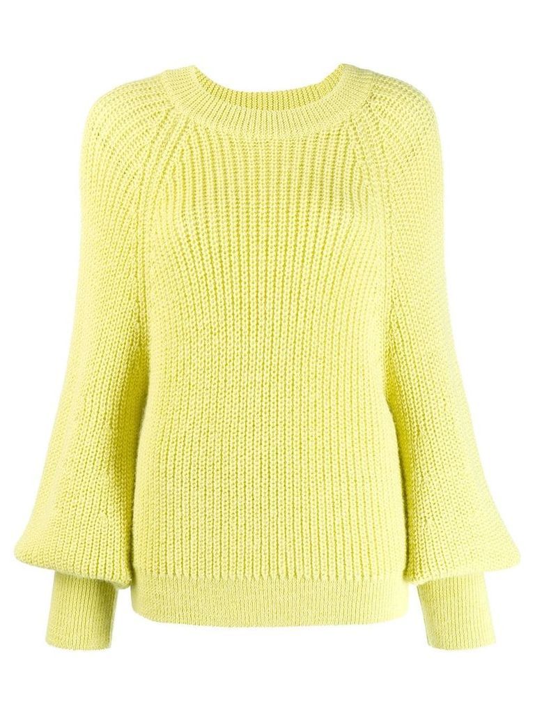 Pringle of Scotland blouson sleeve sweatshirt - Green