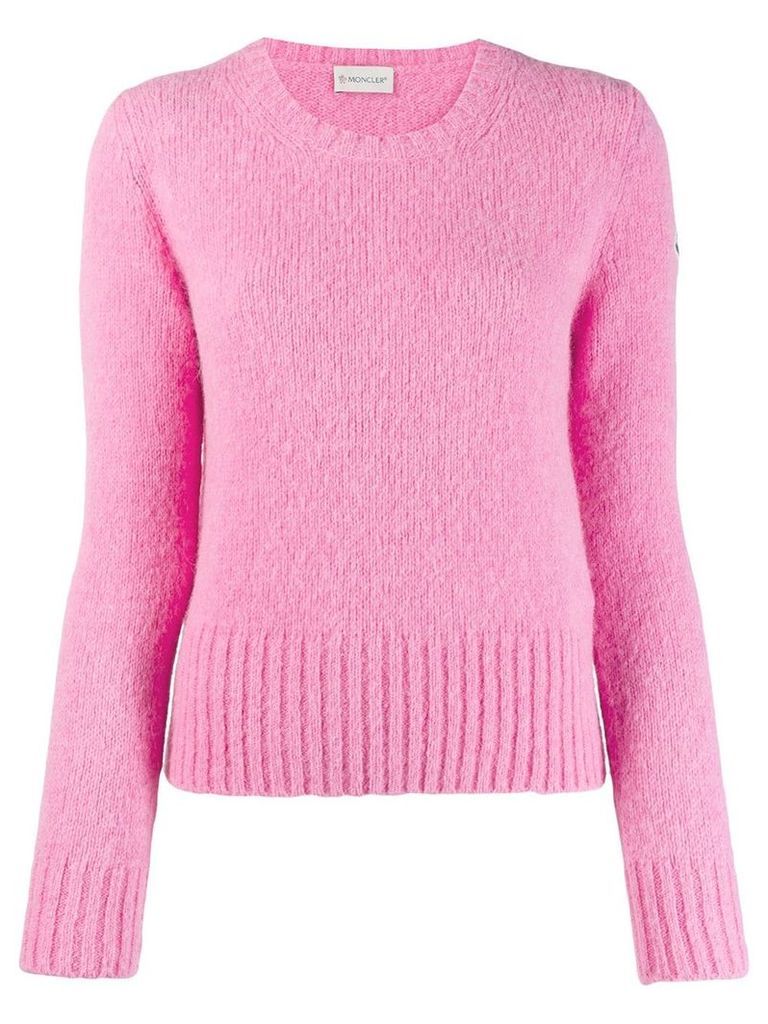 Moncler knitted jumper - PINK