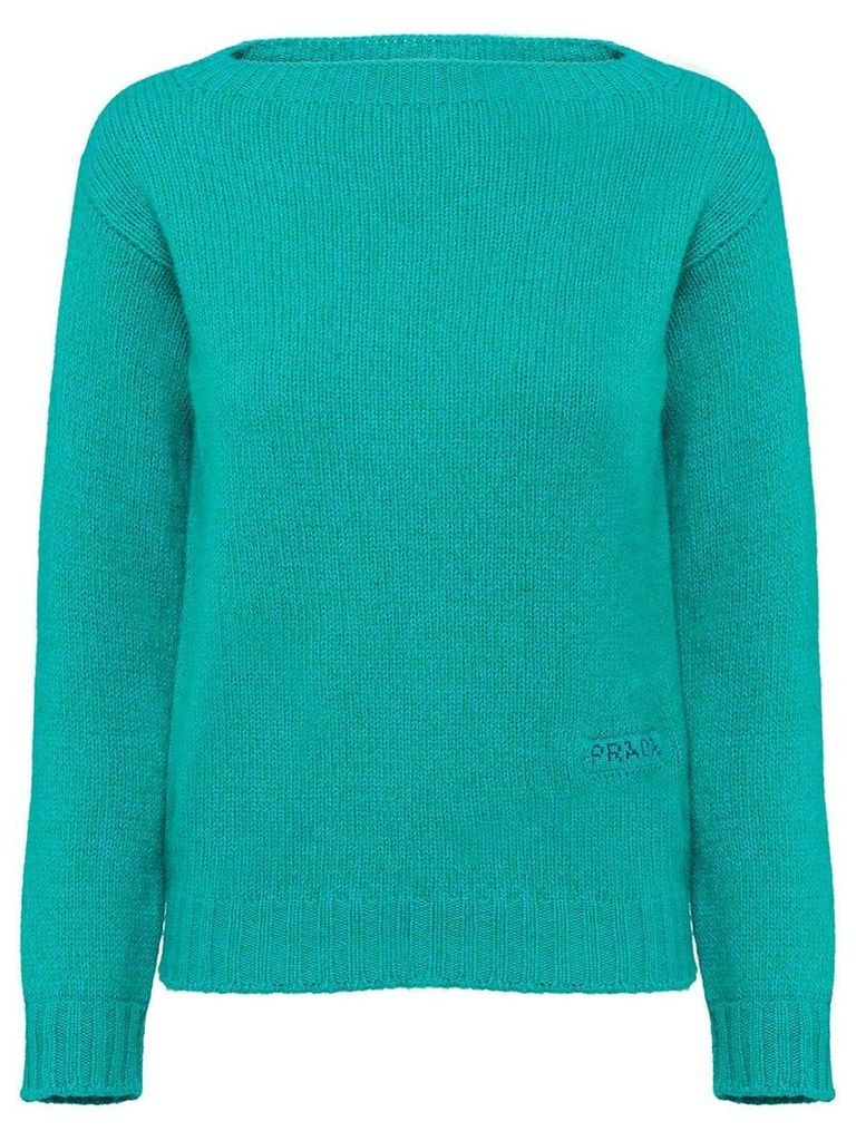 Prada Wool and Cashmere Sweater - Green