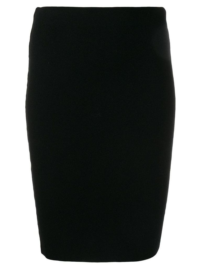 Iris Von Arnim pull-on cashmere skirt - Black