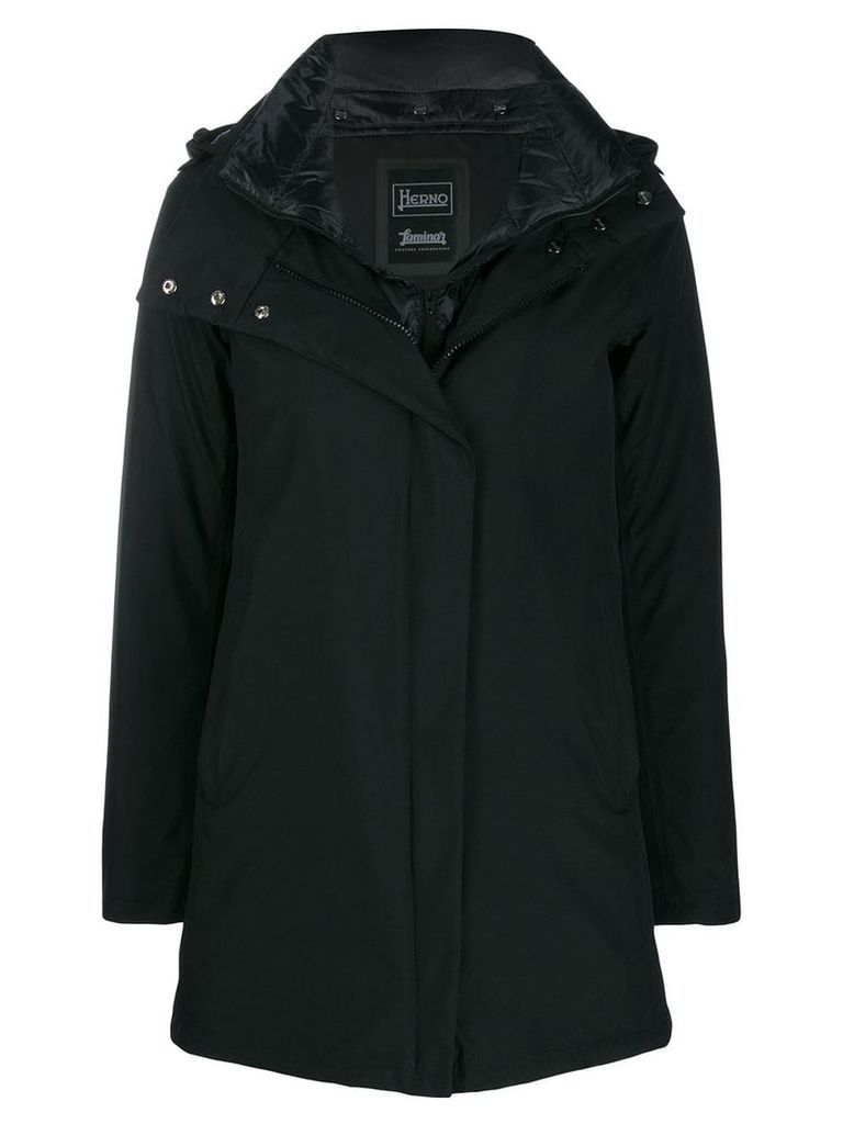 Herno padded layer coat - Black