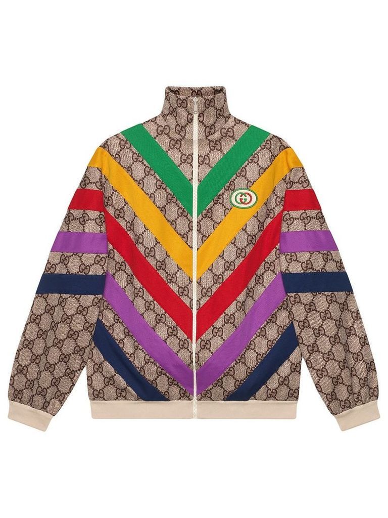 Gucci GG Supreme print jacket - NEUTRALS