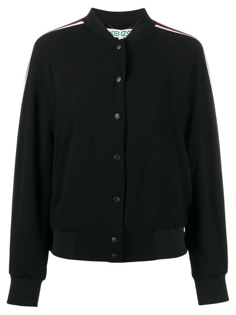 Kenzo side panelled bomber jacket - Black