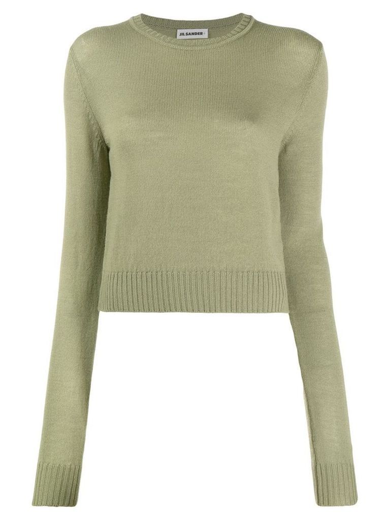 Jil Sander round neck sweater - Green