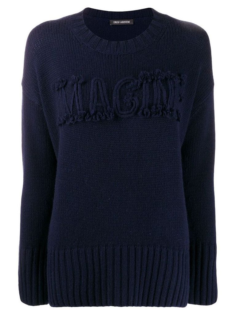 Iris Von Arnim 'Imagine' cashmere sweater - Blue
