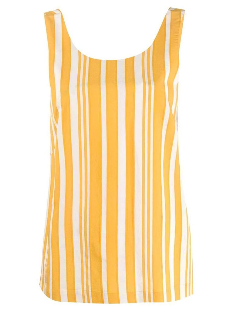 Chinti and Parker striped tank top - Yellow