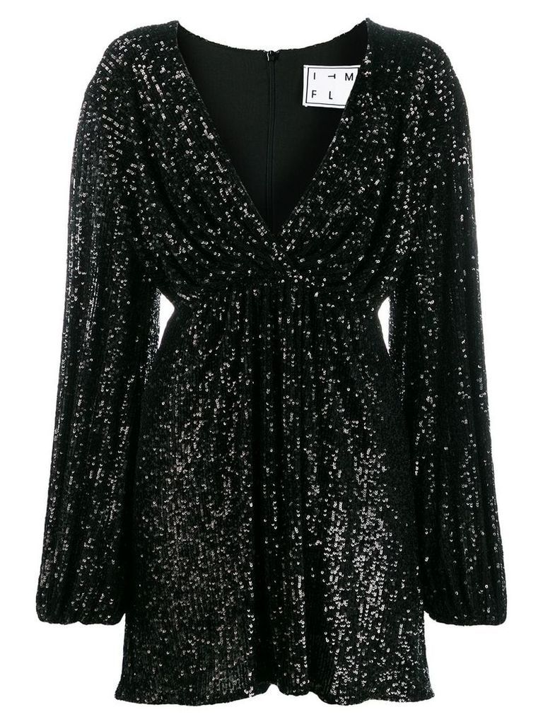 In The Mood For Love Young sequin dress - Black