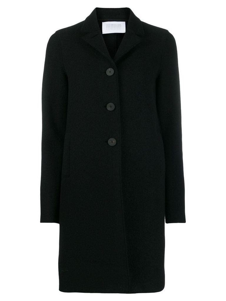 Harris Wharf London single buttoned coat - Black