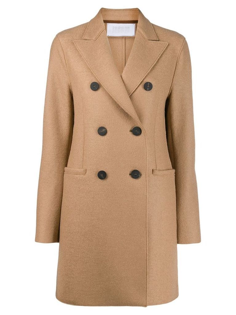 Harris Wharf London double buttoned coat - Neutrals