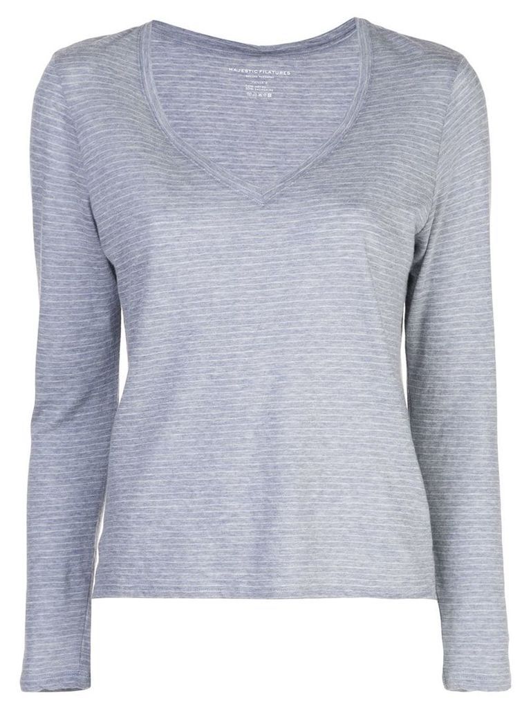 Majestic Filatures loose-fit knitted jumper - Grey