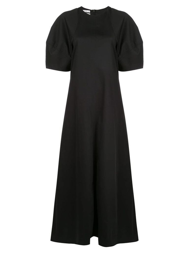 Co puffball sleeve maxi dress - Black