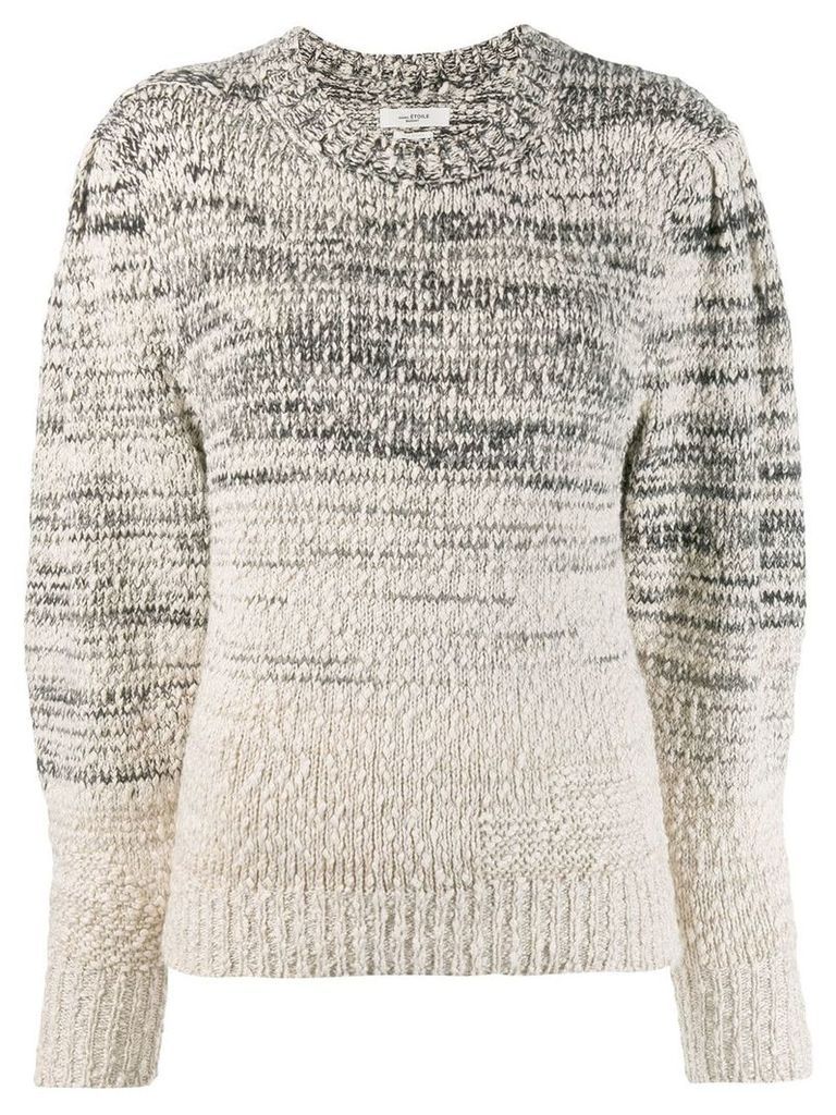 Isabel Marant Étoile chunky knit jumper - NEUTRALS