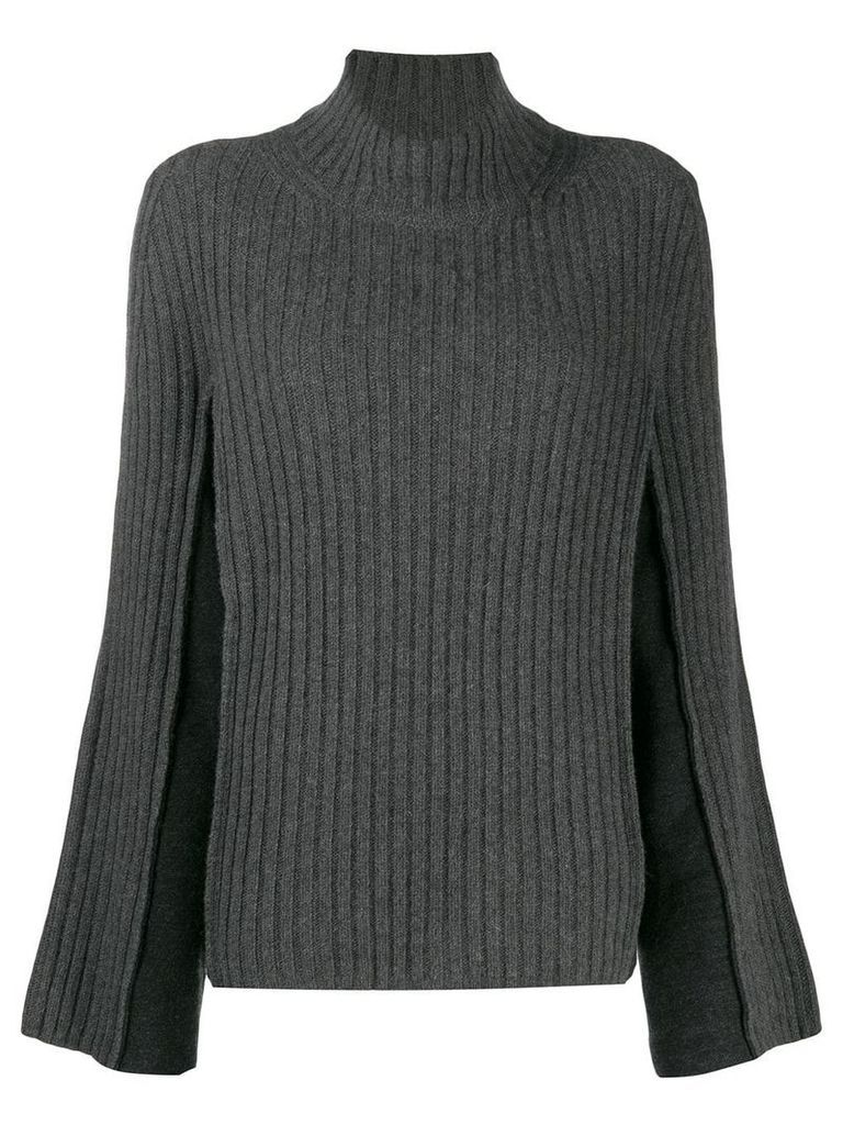 Maison Margiela rib-knit jumper - Grey
