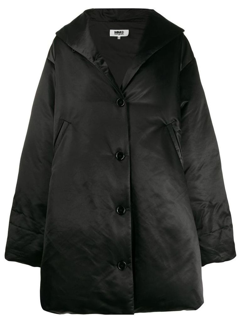 MM6 Maison Margiela oversized padded coat - Black
