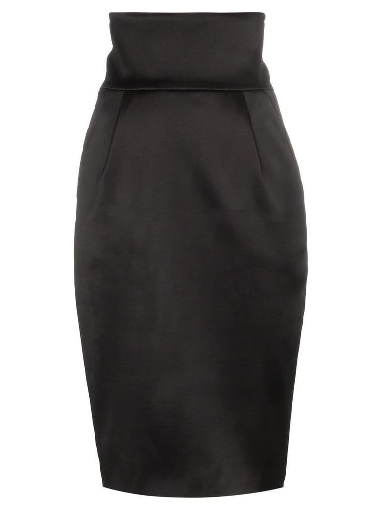 Alexandre Vauthier high-waisted pencil skirt - Black