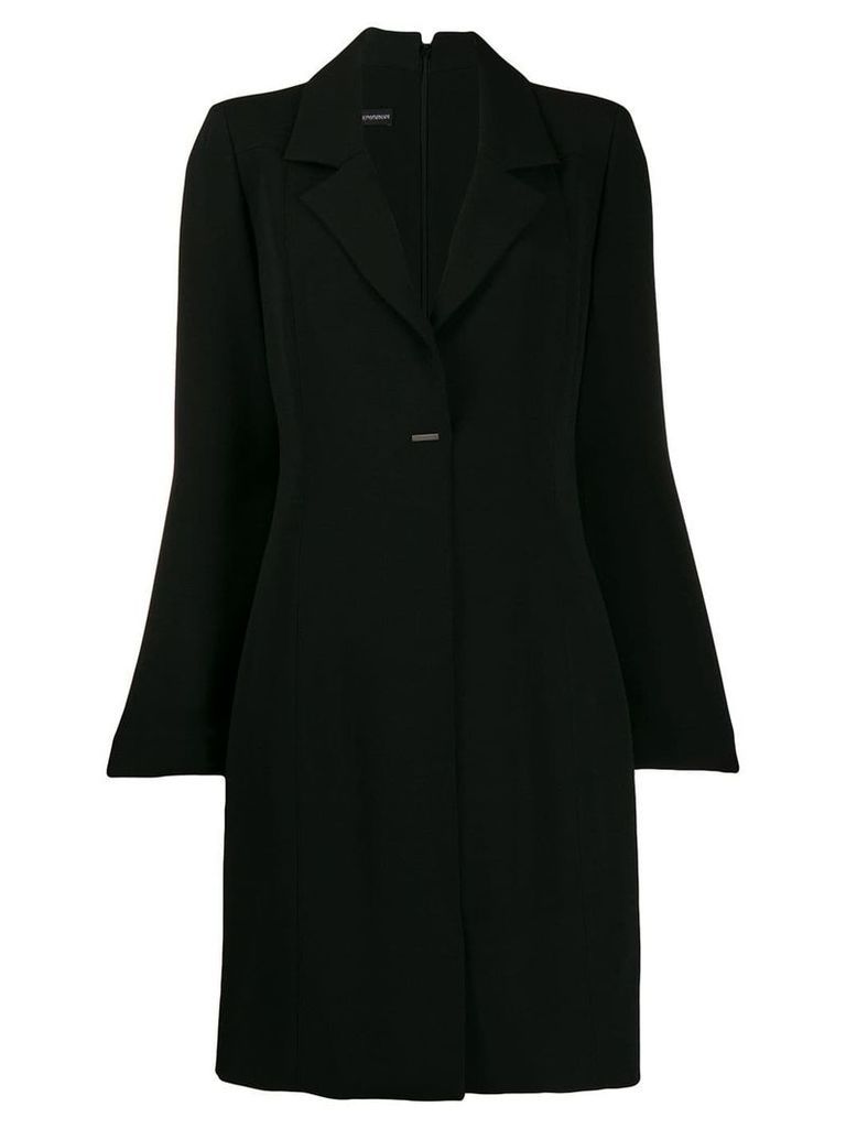 Emporio Armani mini suit jacket dress - Black