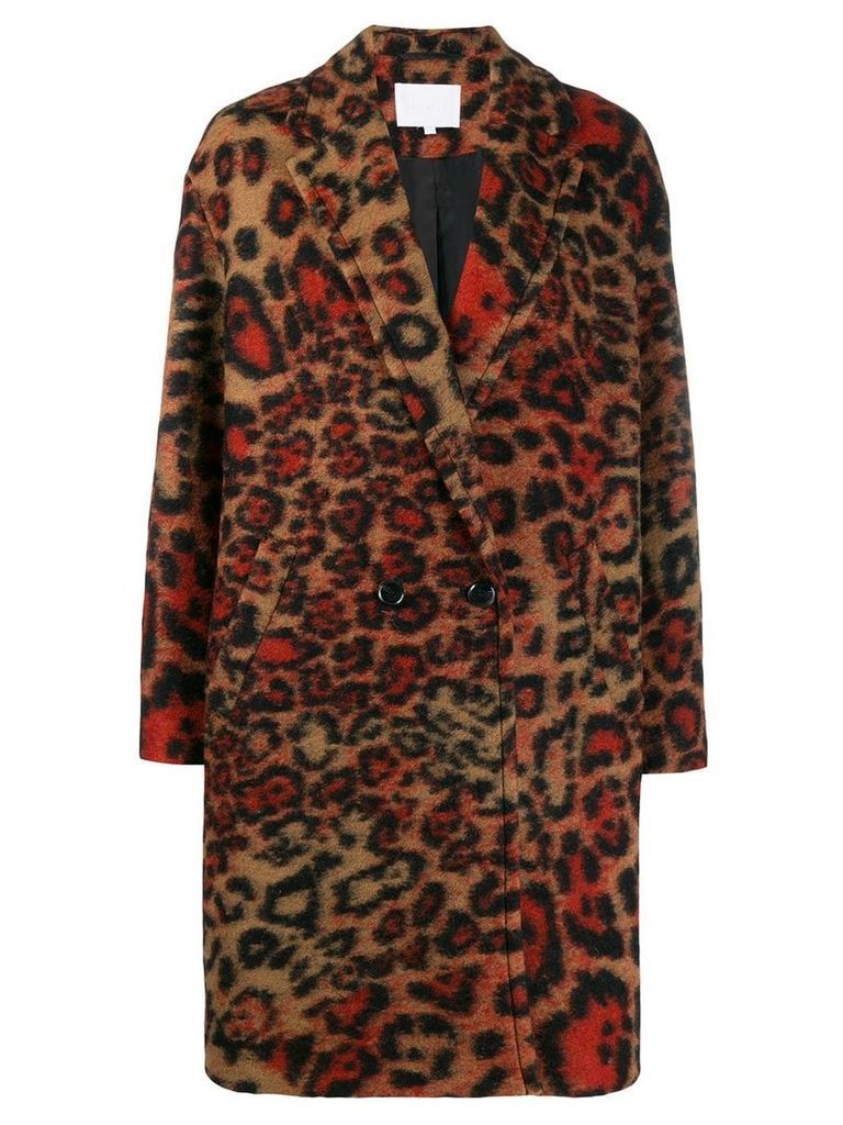 Lala Berlin leopard pattern coat - Multicolour