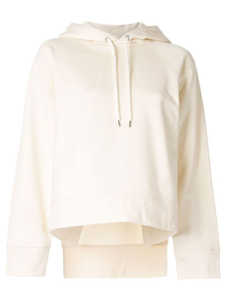 Cédric Charlier basic hoodie - White