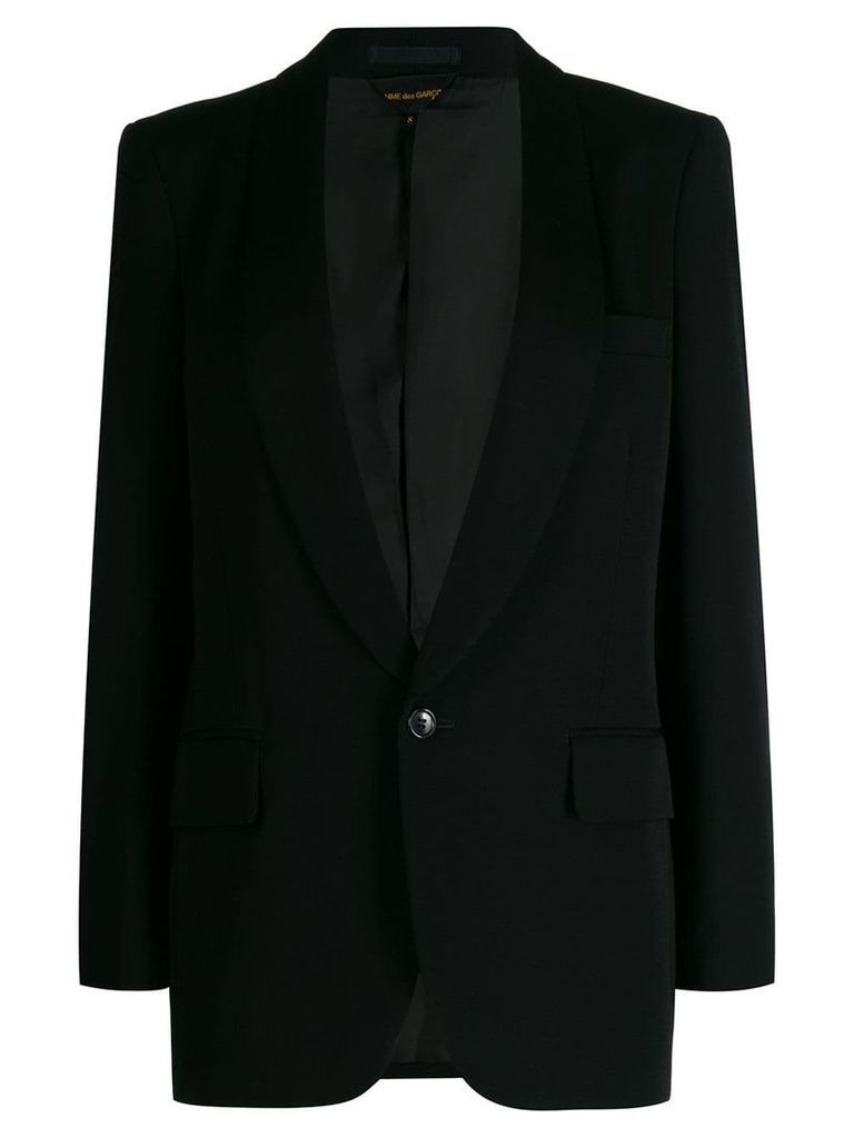 Comme Des Garçons classic fitted blazer - Black