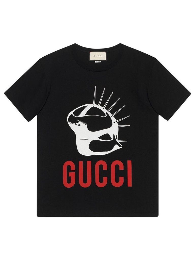 Gucci Manifesto oversized T-shirt - Black