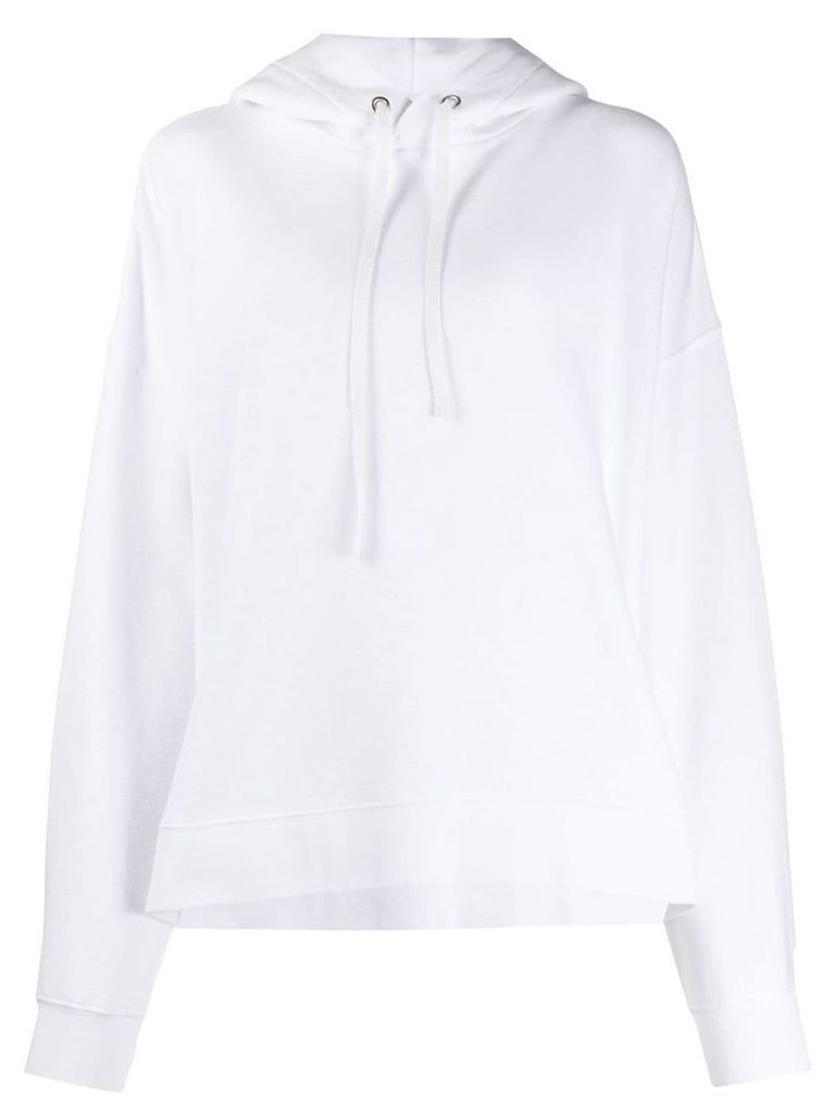 Maison Margiela AIDES print hoodie - White