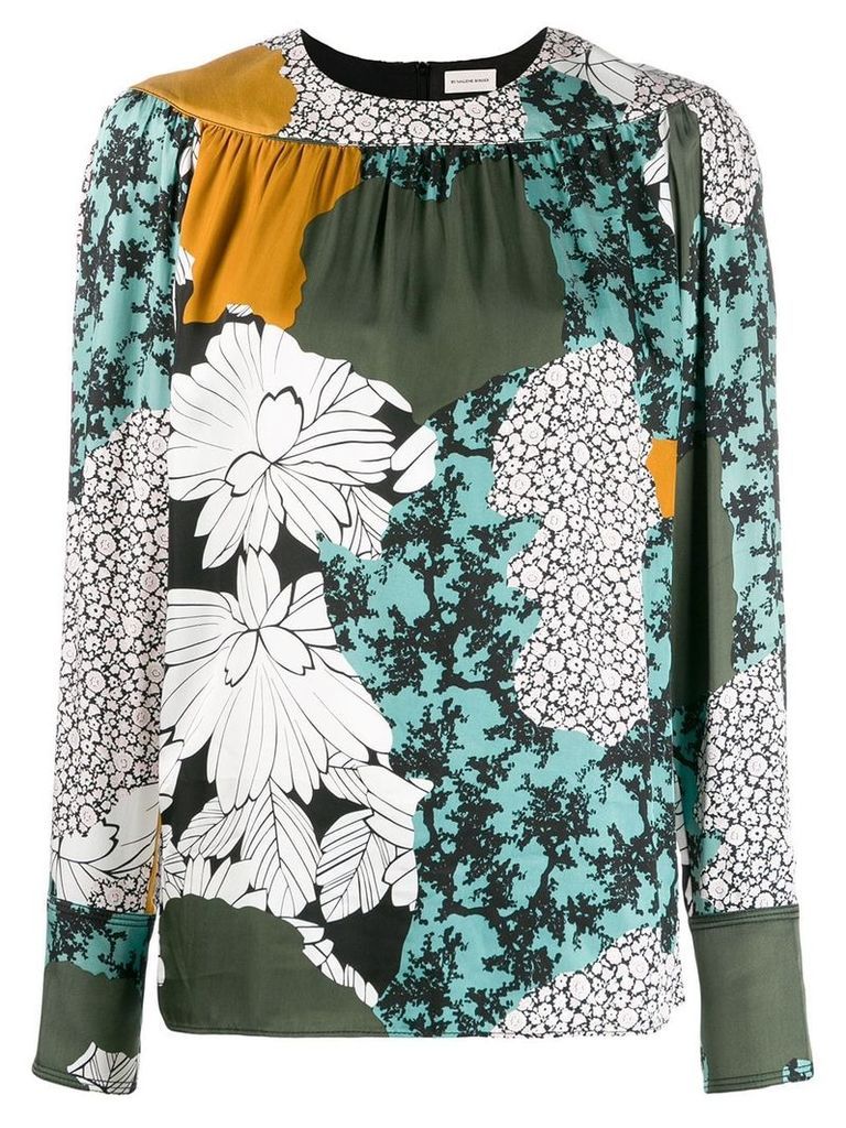 By Malene Birger floral print blouse - Green