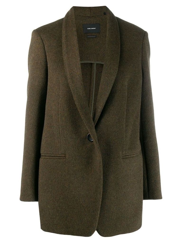 Isabel Marant classic tailored blazer - Green