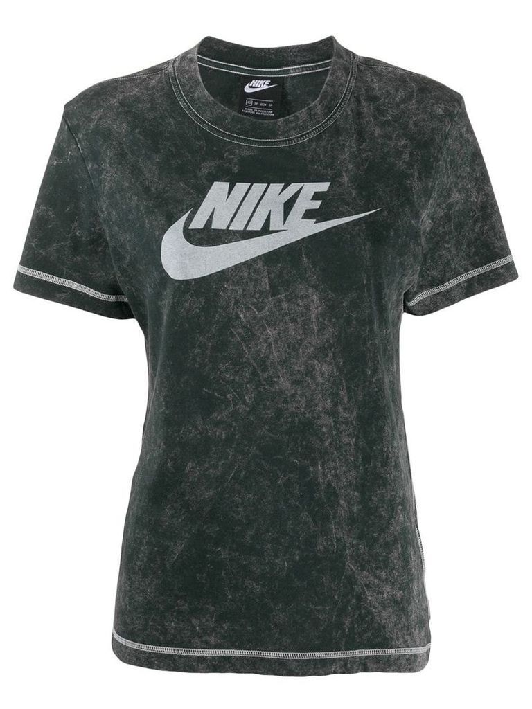 Nike contrast logo T-shirt - Black