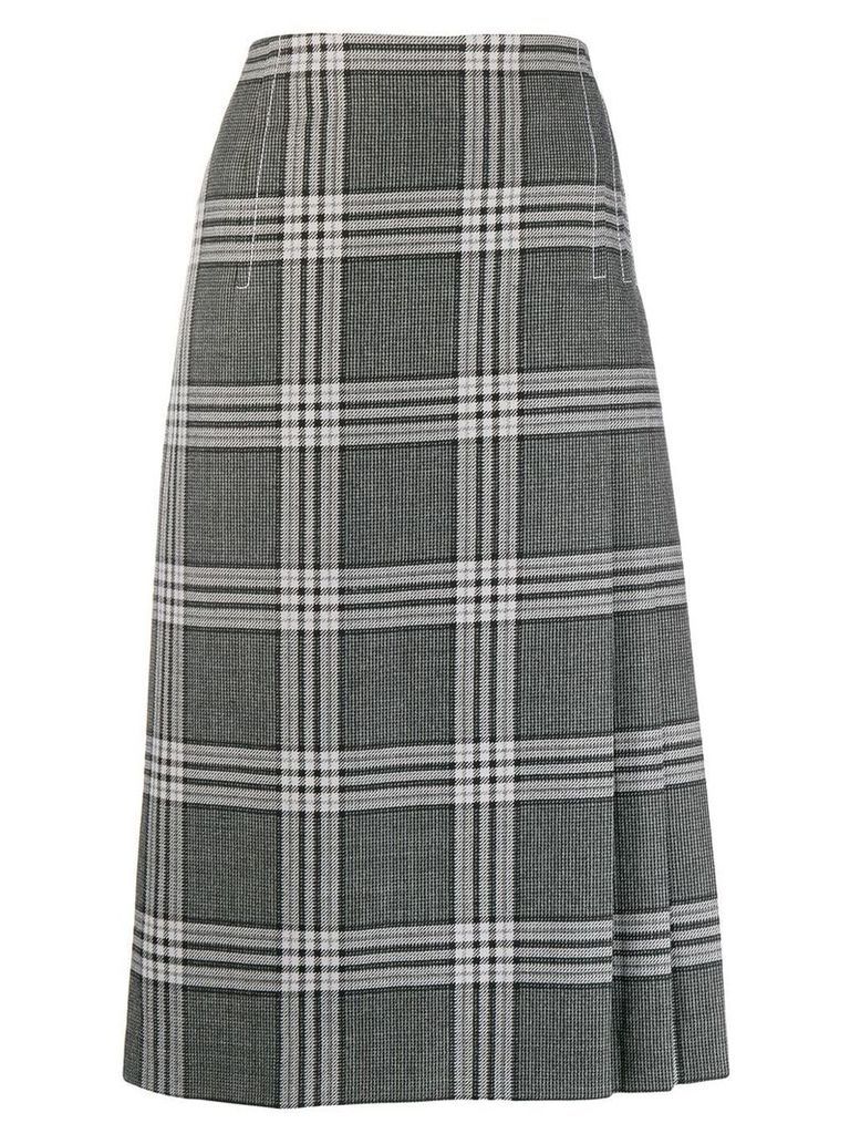 Marni plaid skirt - Grey
