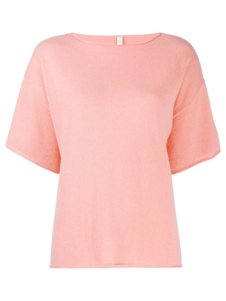 Extreme Cashmere Nº40 knitted T-shirt - Pink