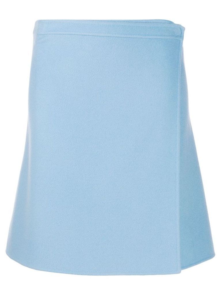 Iris Von Arnim cashmere skirt - Blue