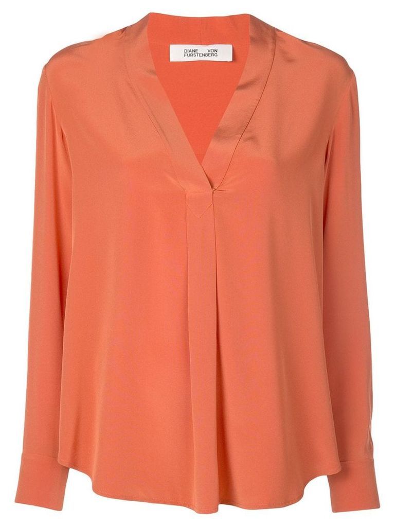 Diane von Furstenberg Sanorah blouse - Orange
