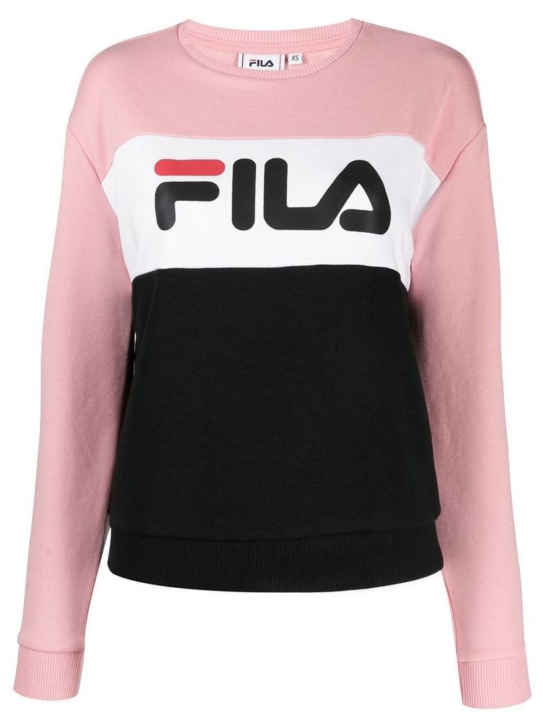 Fila Leah crew-neck sweatshirt - PINK