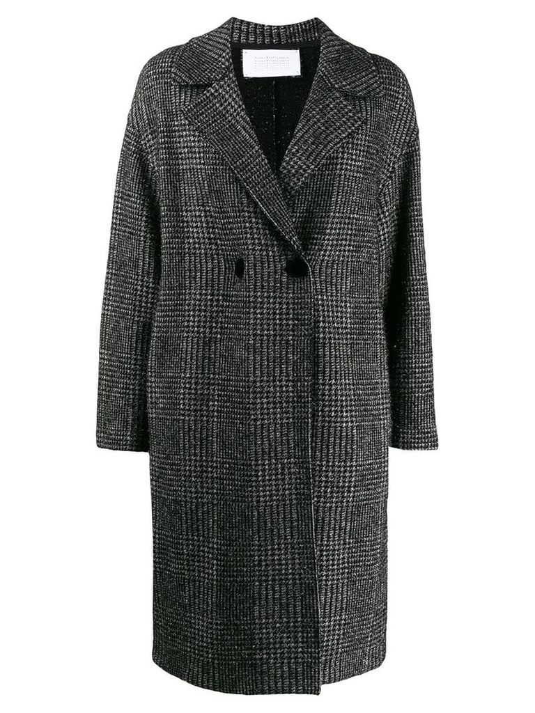 Harris Wharf London classic single-breasted coat - Black