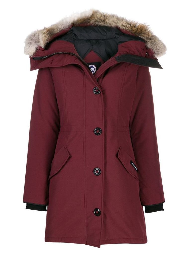 Canada Goose Rossclair padded parka - Red
