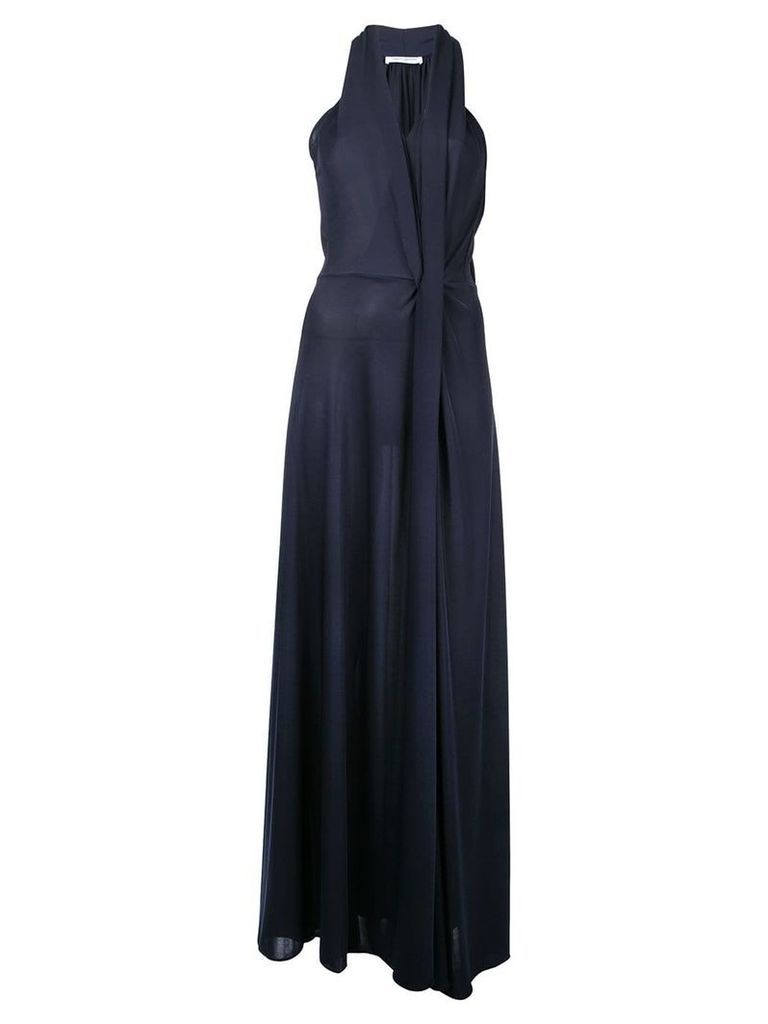 Bianca Spender Entwined long gown - Black
